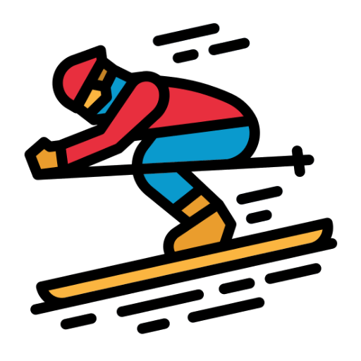 skiing